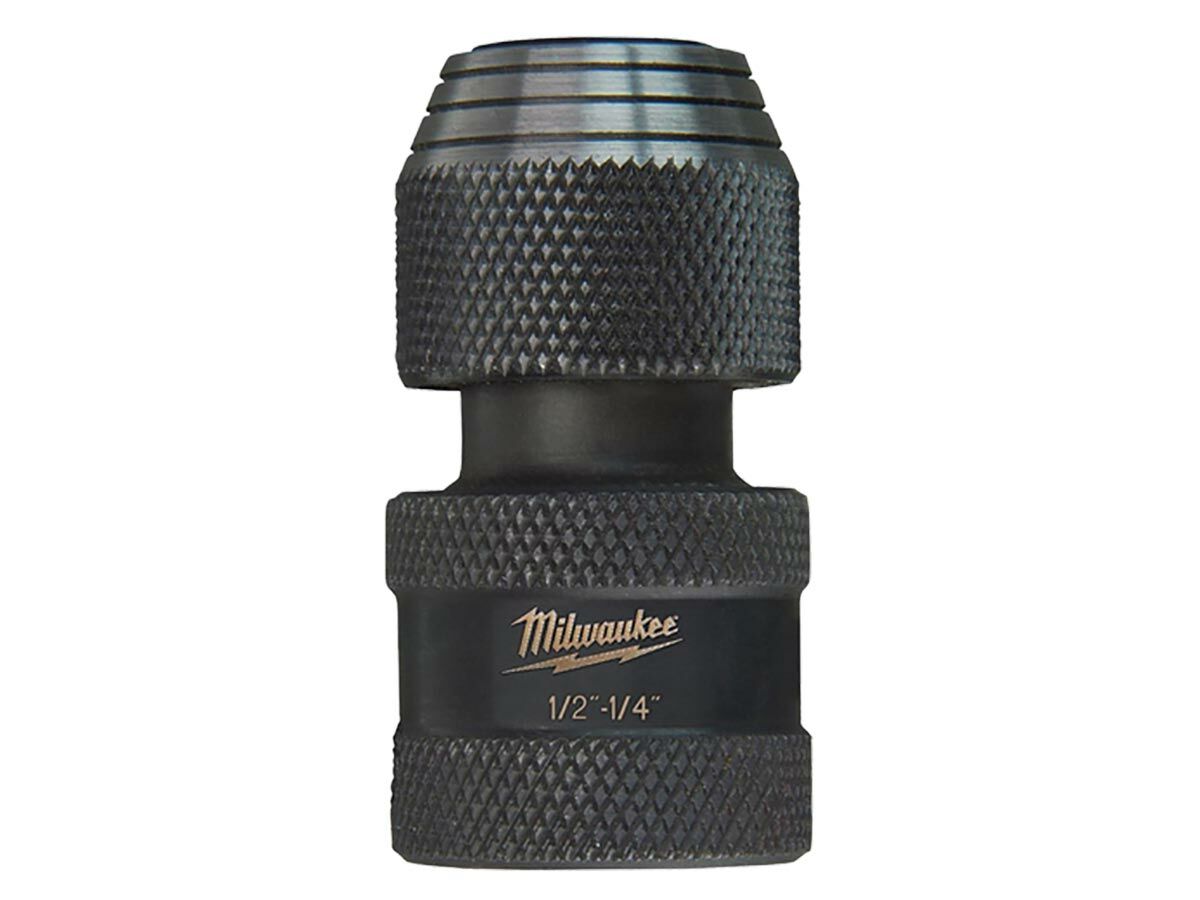 reece Milwaukee Socket to Hex Adaptor 1/2" - 1/4"