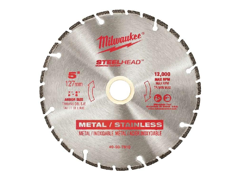 reece Milwaukee Steelhead Diamond Cut-Off 5" 125mm