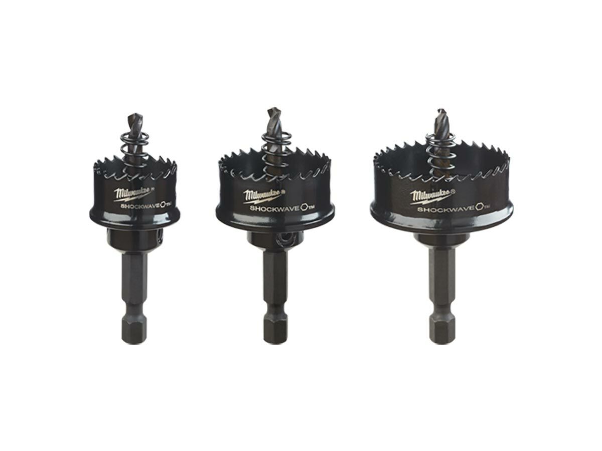 reece Milwaukee Thin Wall Hole Saw 3 Piece Set