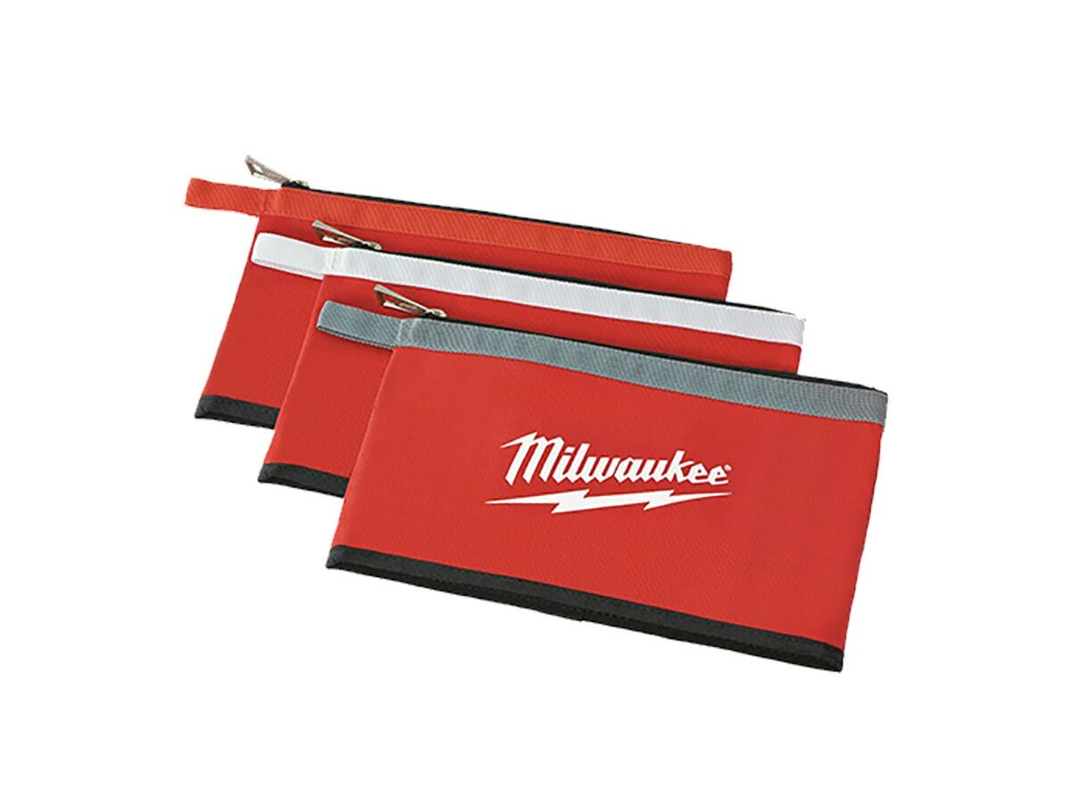 reece Milwaukee Zipper Pouches (Pack 3)