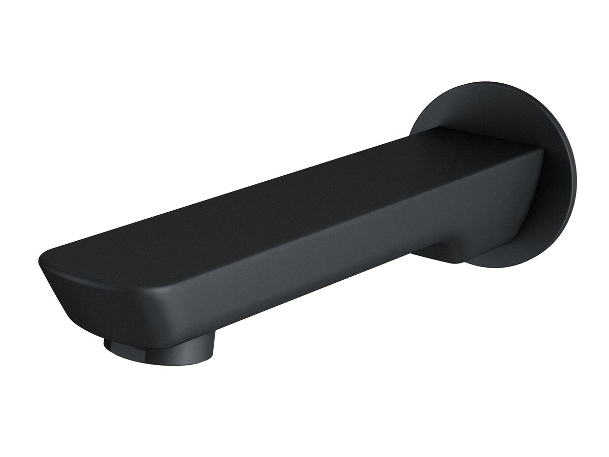 reece Mizu Bliss Bath Outlet 160mm Matte Black