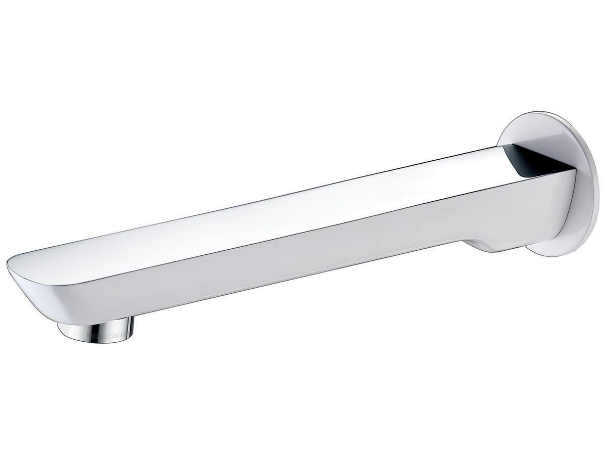 reece Mizu Bliss Bath Outlet 200mm White / Chrome