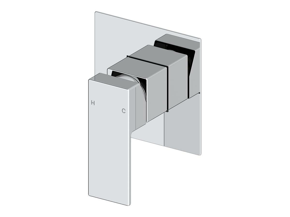 reece Mizu Bloc MK2 Shower Mixer Tap Chrome