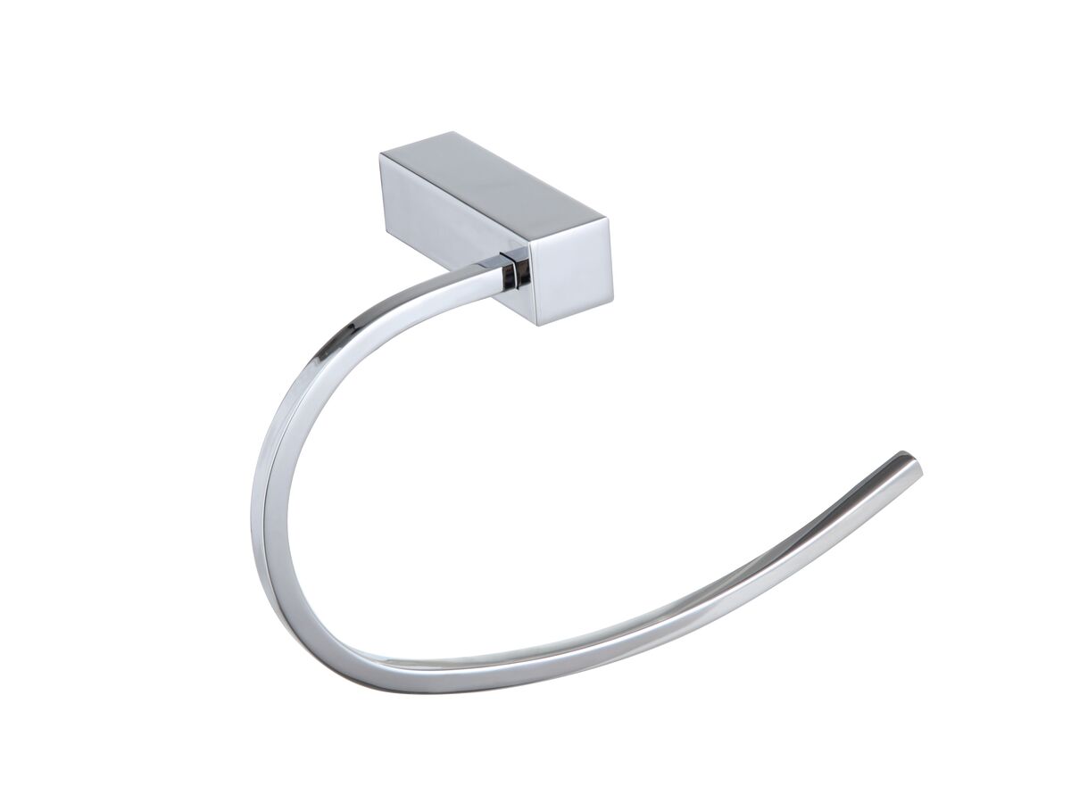reece Mizu Bloc MK2 Towel Ring Chrome