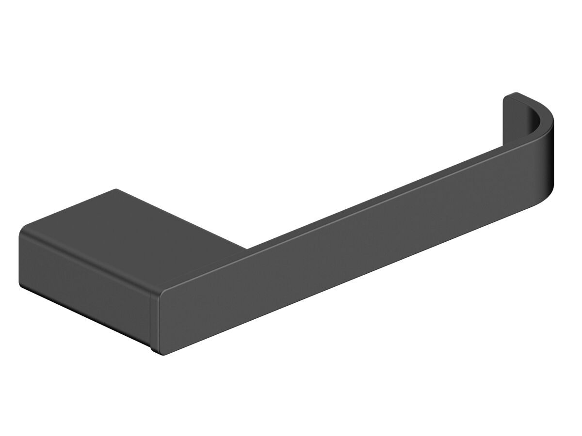 reece Mizu Bloc Toilet Roll Holder Matte Black