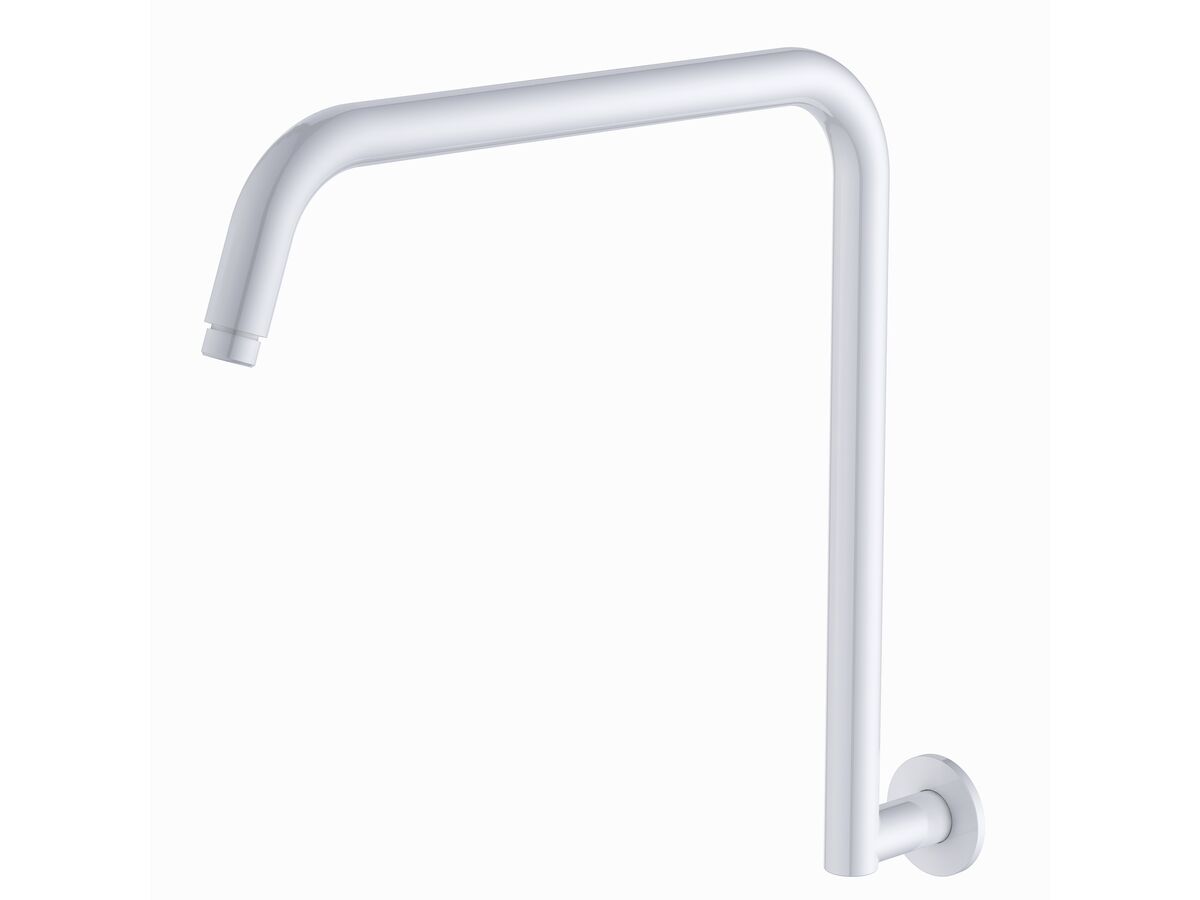 reece Mizu Drift Gooseneck Shower Arm Only White