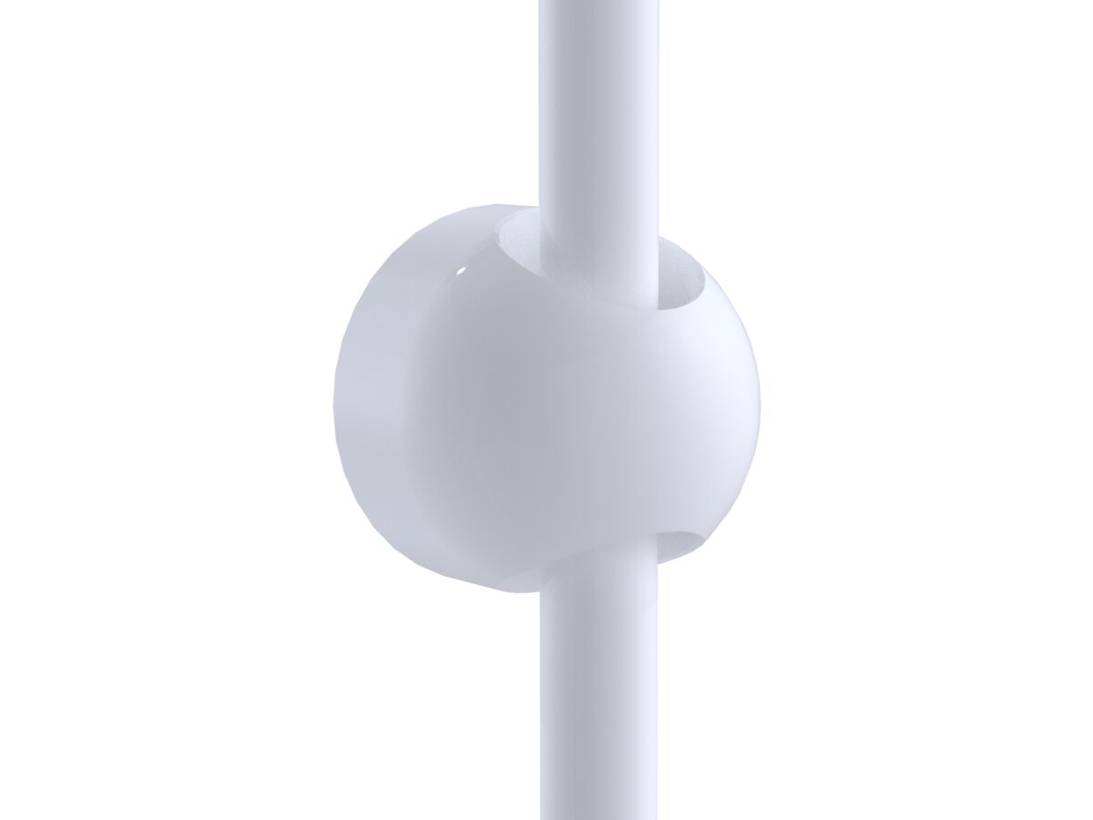 reece Mizu Drift Hose Restrictor Bracket White