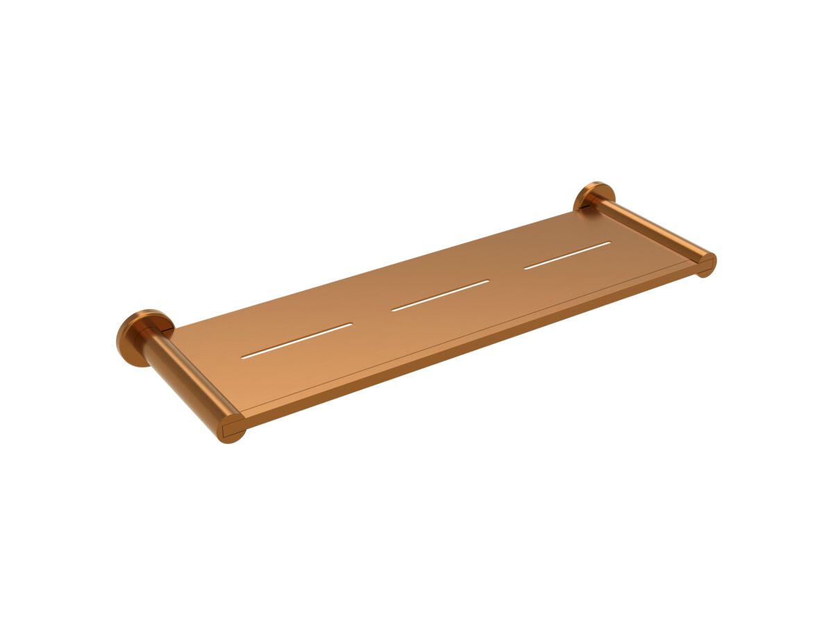 reece Mizu Drift Metal Shelf Brushed Bronze