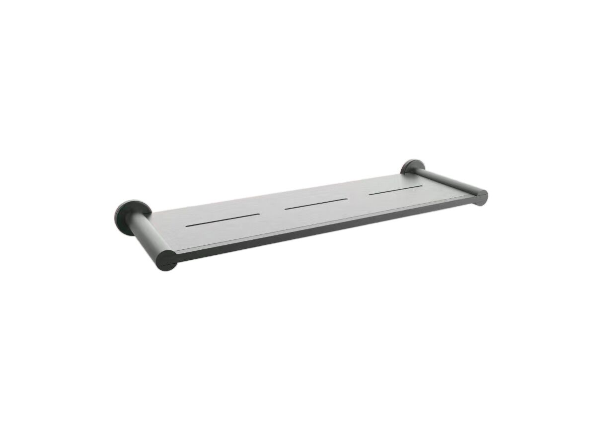 reece Mizu Drift Metal Shelf Brushed Gunmetal