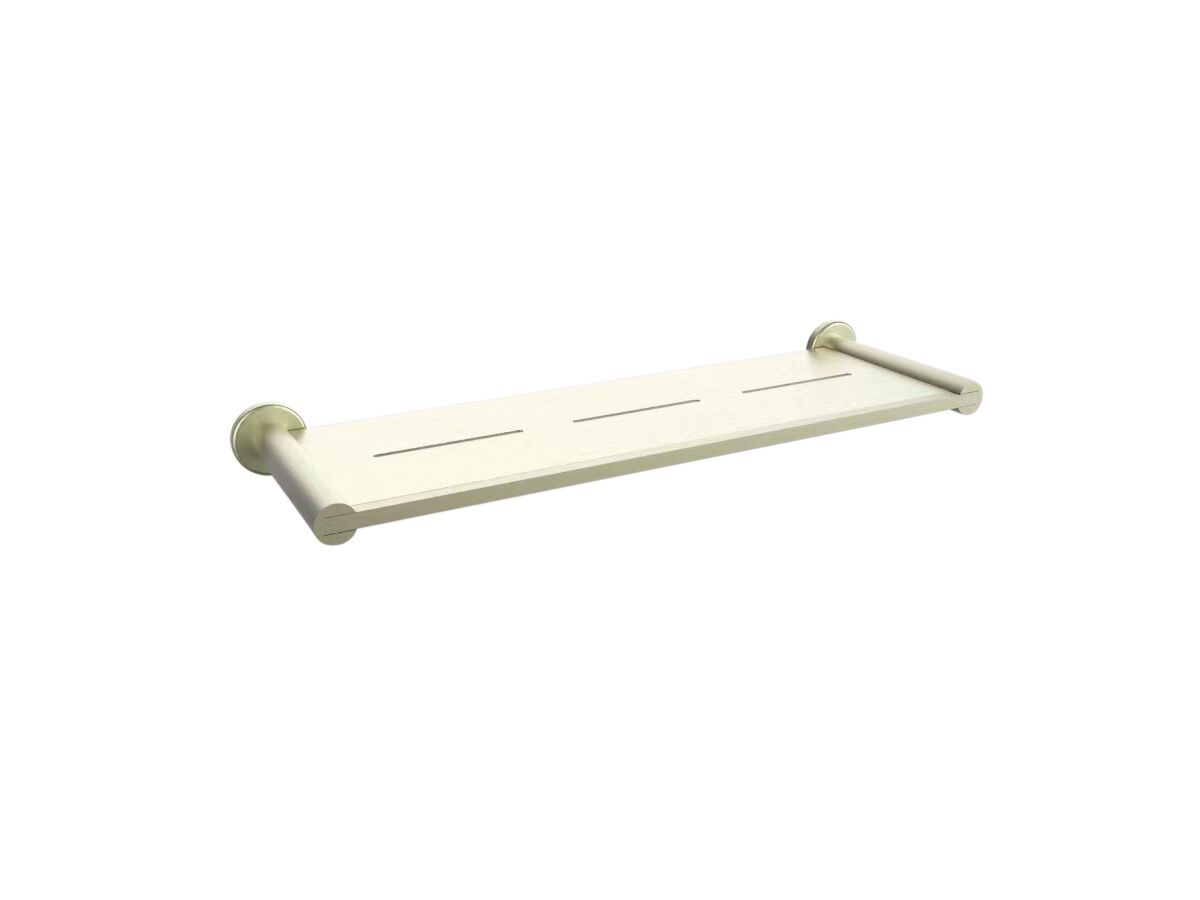 reece Mizu Drift Metal Shelf Brushed Nickel