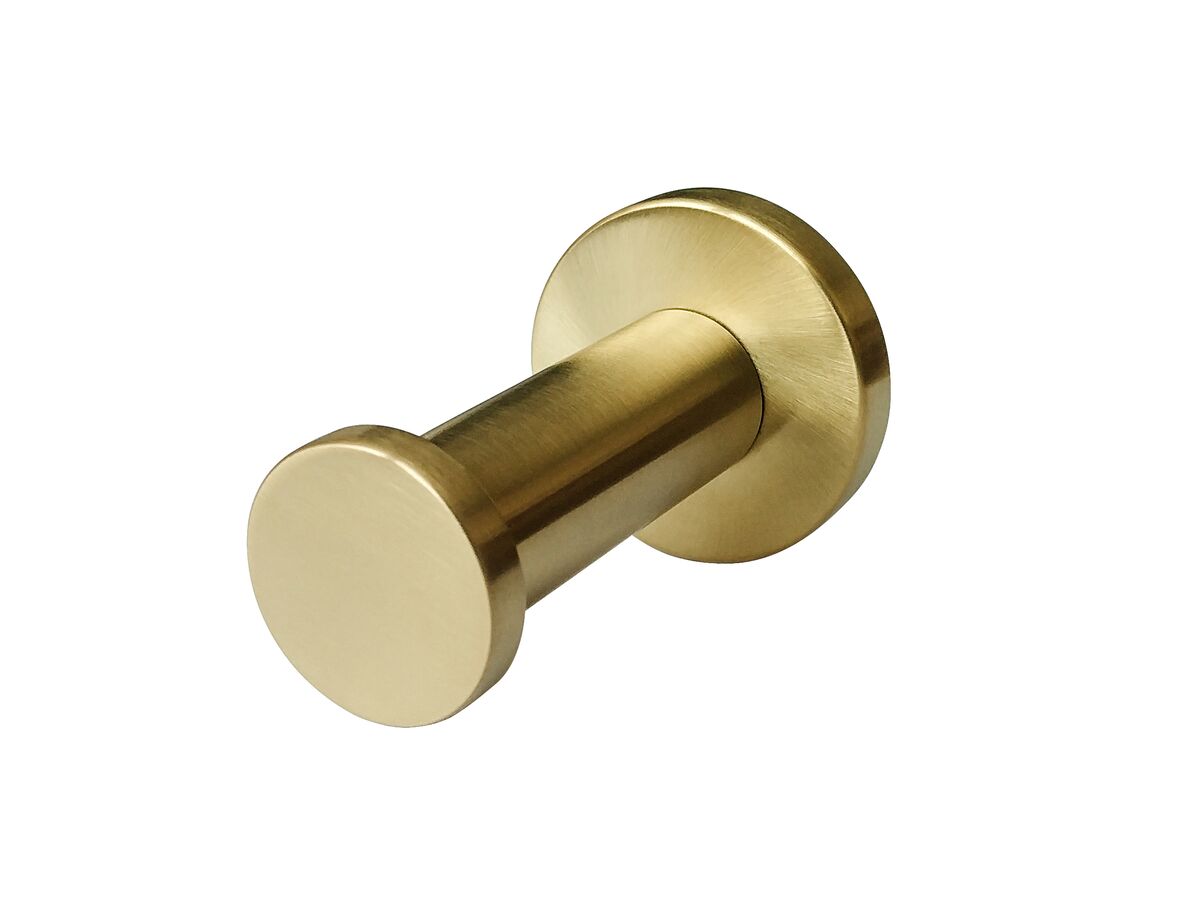 reece Mizu Drift Robe Hook Brushed Brass