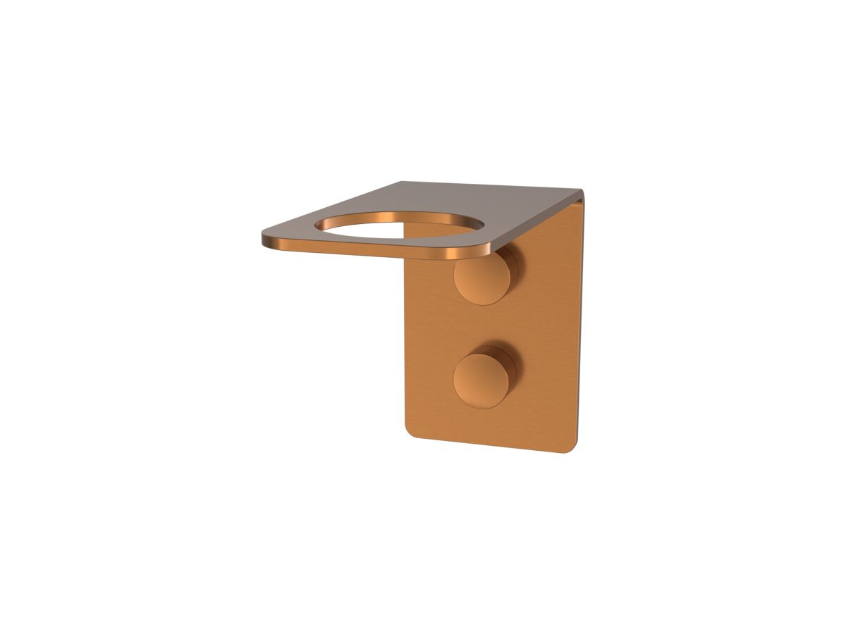 Reece Mizu Drift Soap Bottle Holder Brushed Bronze