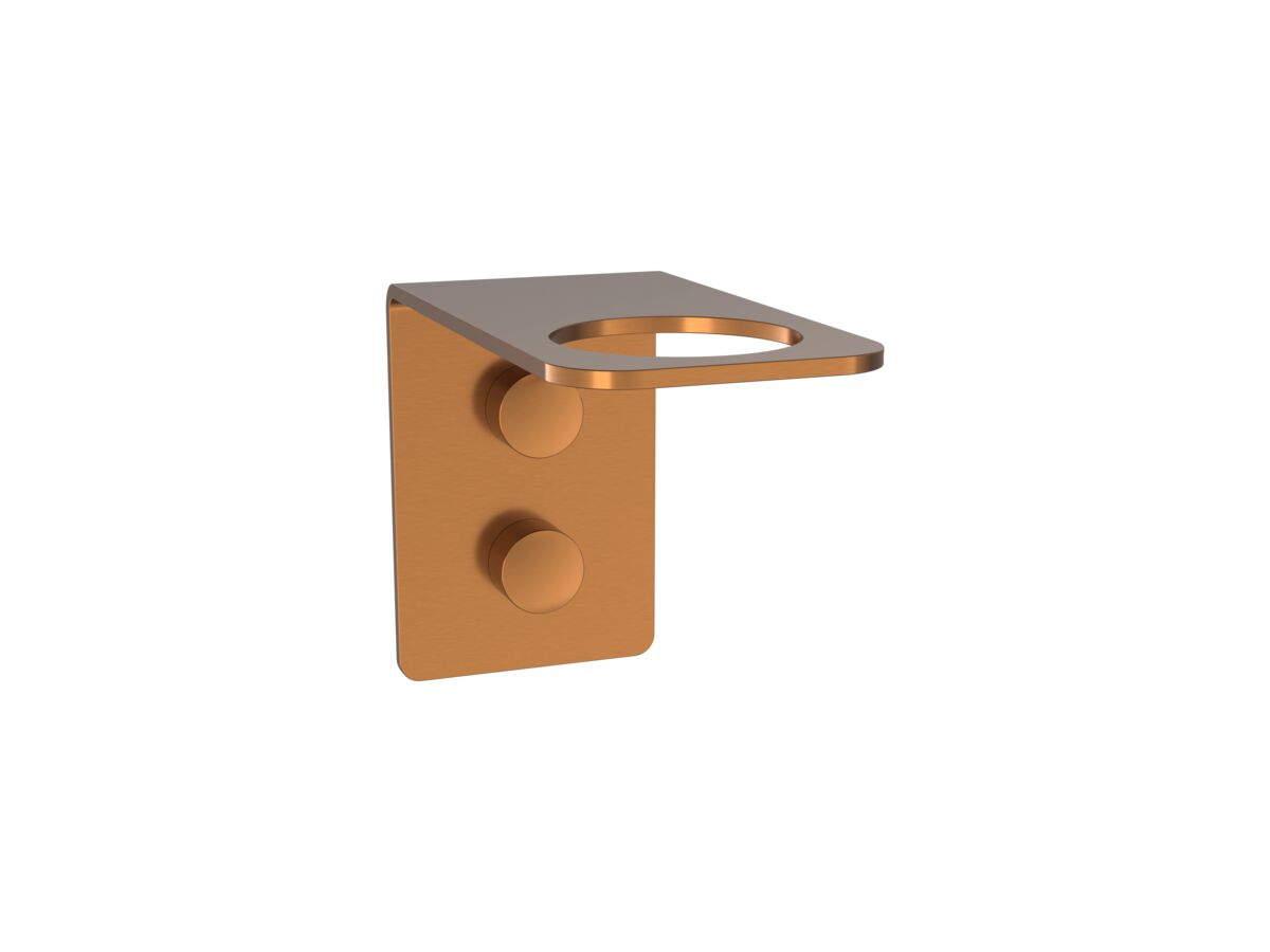 reece Mizu Drift Soap Bottle Holder Brushed Bronze