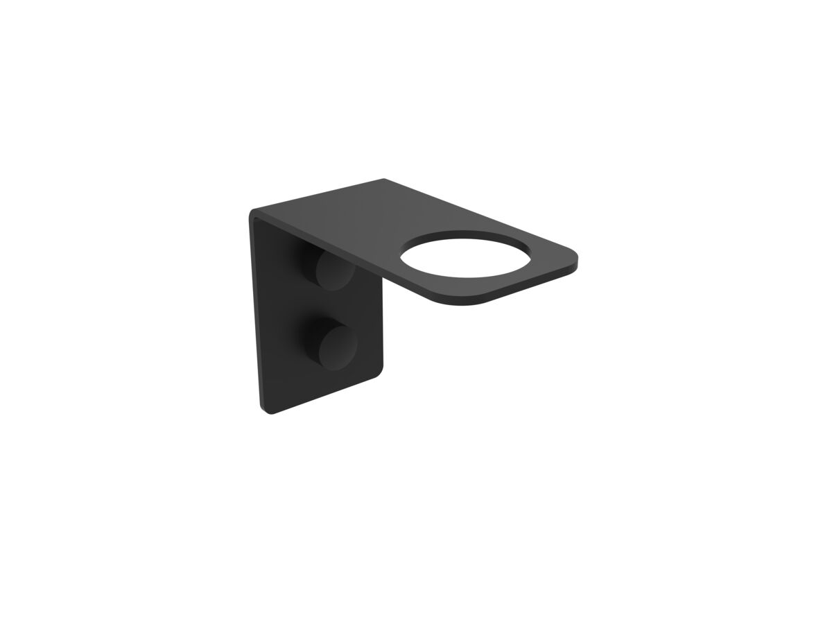 reece Mizu Drift Soap Bottle Holder Matte Black