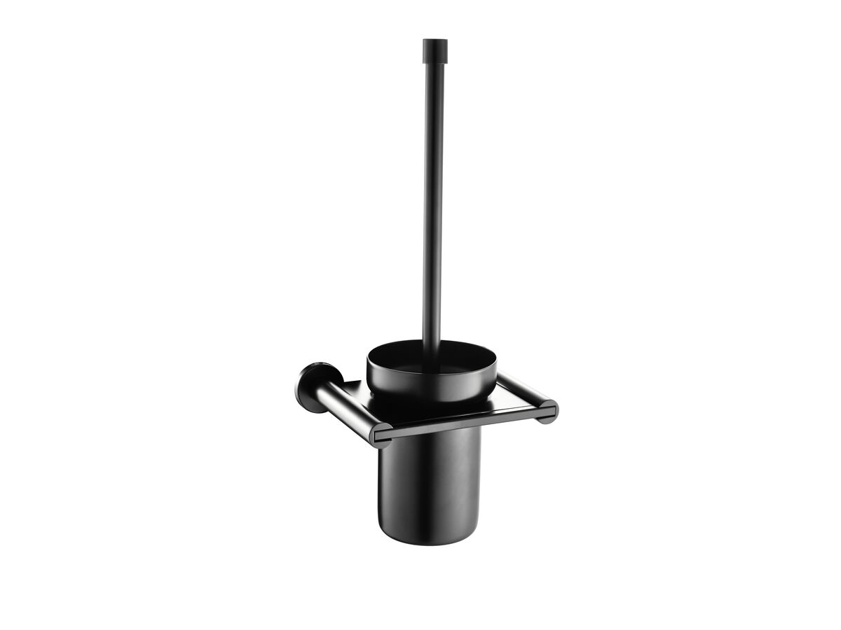 reece Mizu Drift Toilet Brush & Holder Matte Black