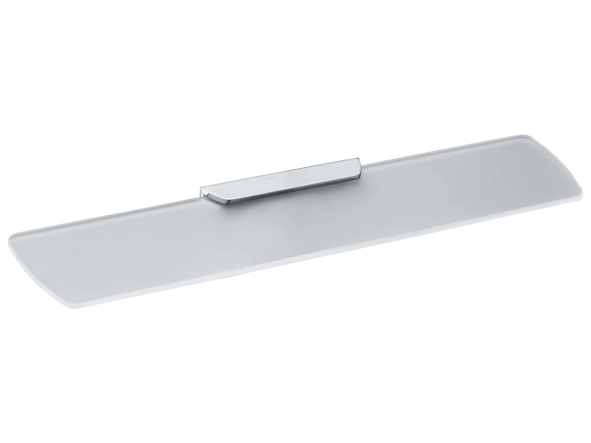 reece Mizu Silk Glass Shelf Chrome