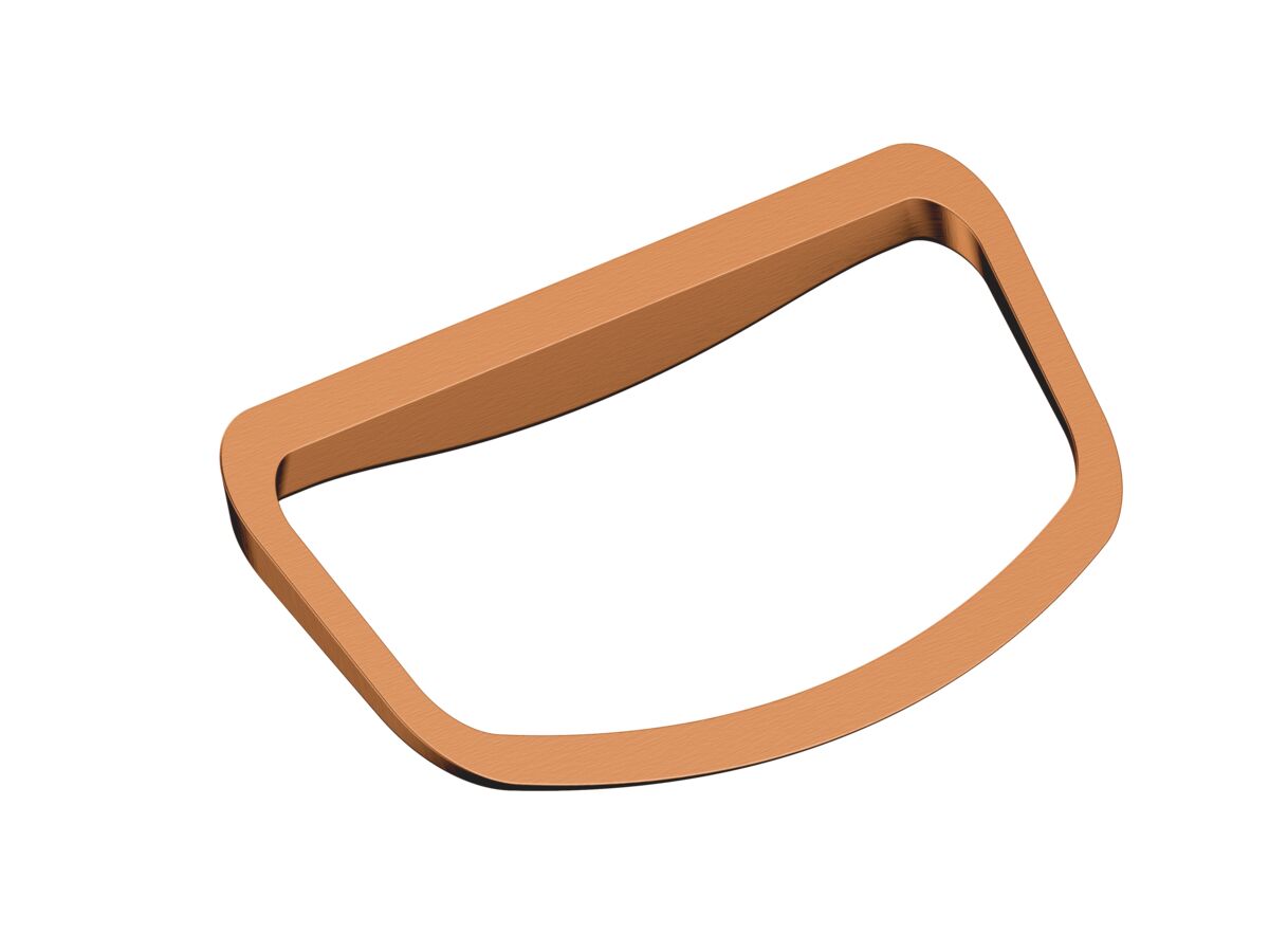 reece Mizu Silk Guest Towel Ring Brushed Bronze