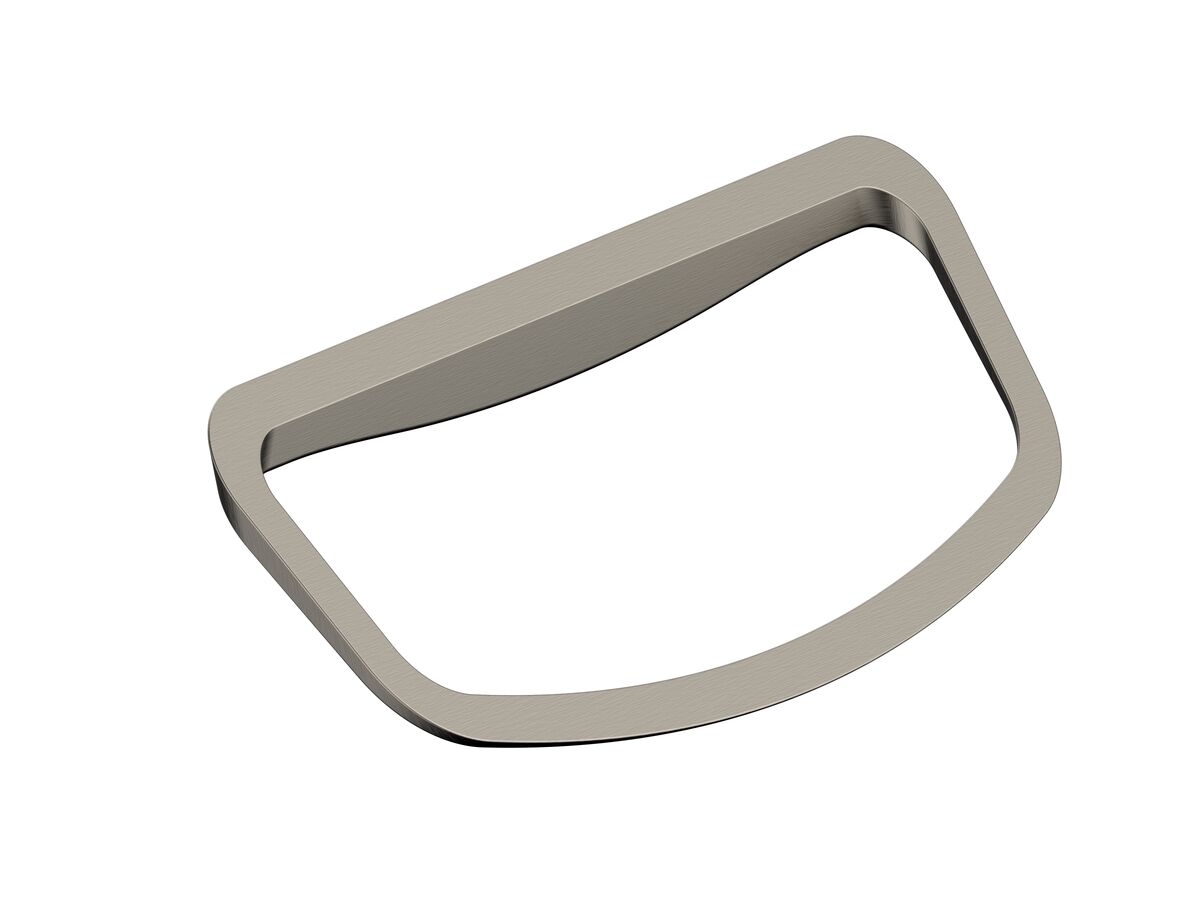 reece Mizu Silk Guest Towel Ring Brushed Nickel