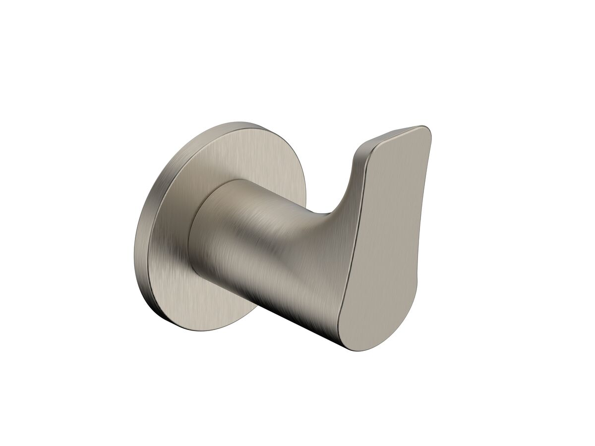 reece Mizu Silk Robe Hook Brushed Nickel