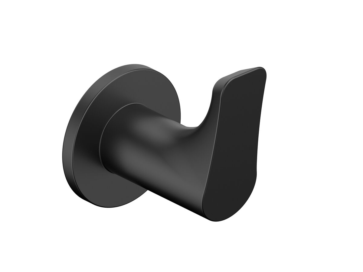 reece Mizu Silk Robe Hook Matte Black
