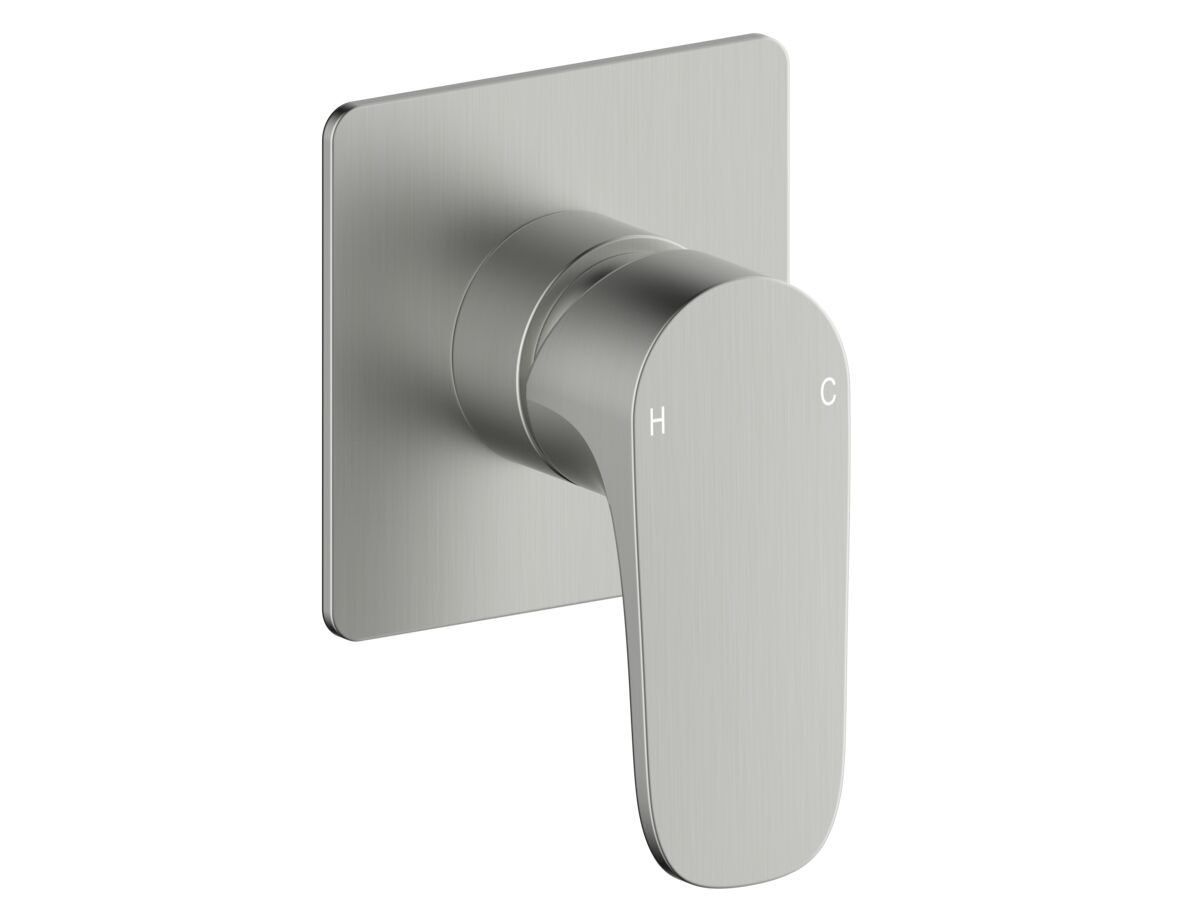 reece Mizu Silk Shower Mixer Kit Brushed Nickel