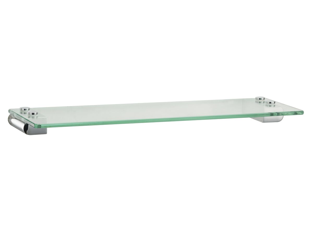 reece Mizu Soothe Glass Shelf & Holder Chrome