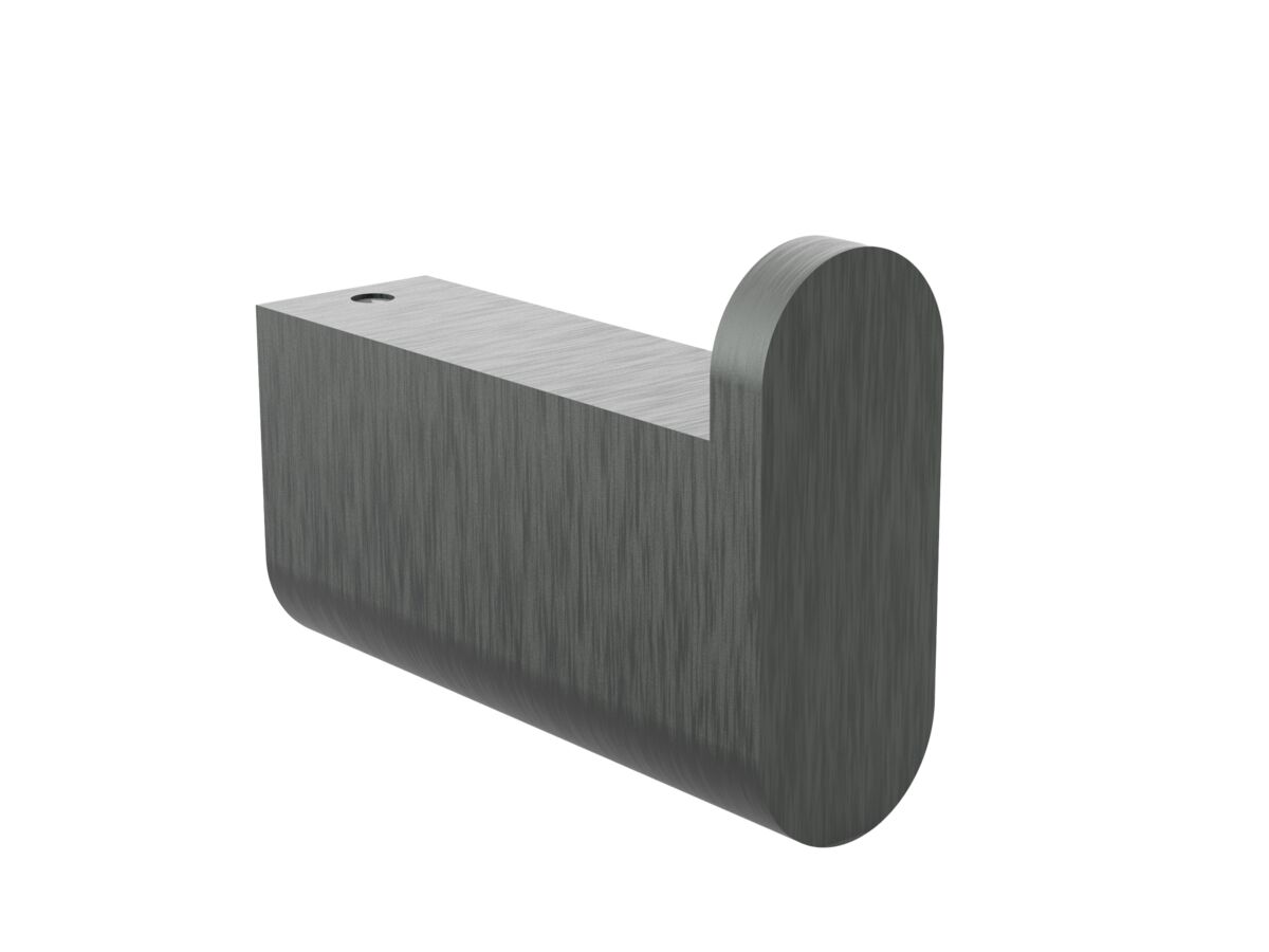reece Mizu Soothe Robe Hook Brushed Gunmetal