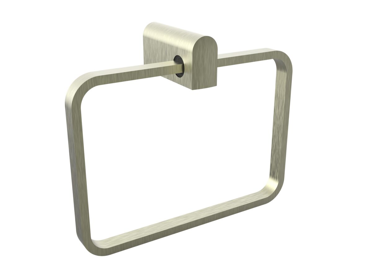 reece Mizu Soothe Towel Ring Brushed Nickel