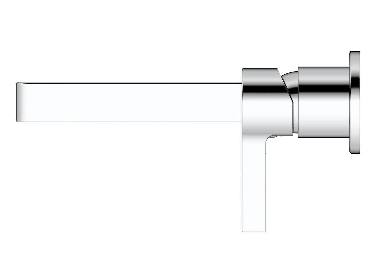 Reece Mizu Stream Wall Bath Mixer Tap Set Chrome