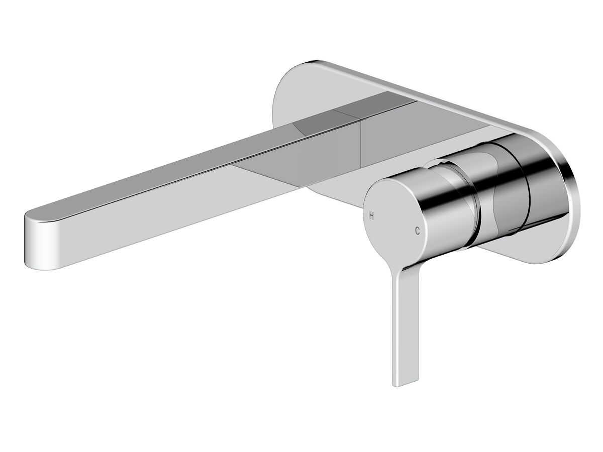 reece Mizu Stream Wall Bath Mixer Tap Set Chrome