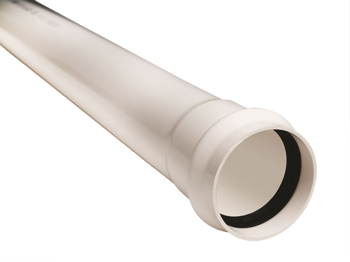 reece MPVC (S1) White Pipe PN9 200mm 6mtr RRJ