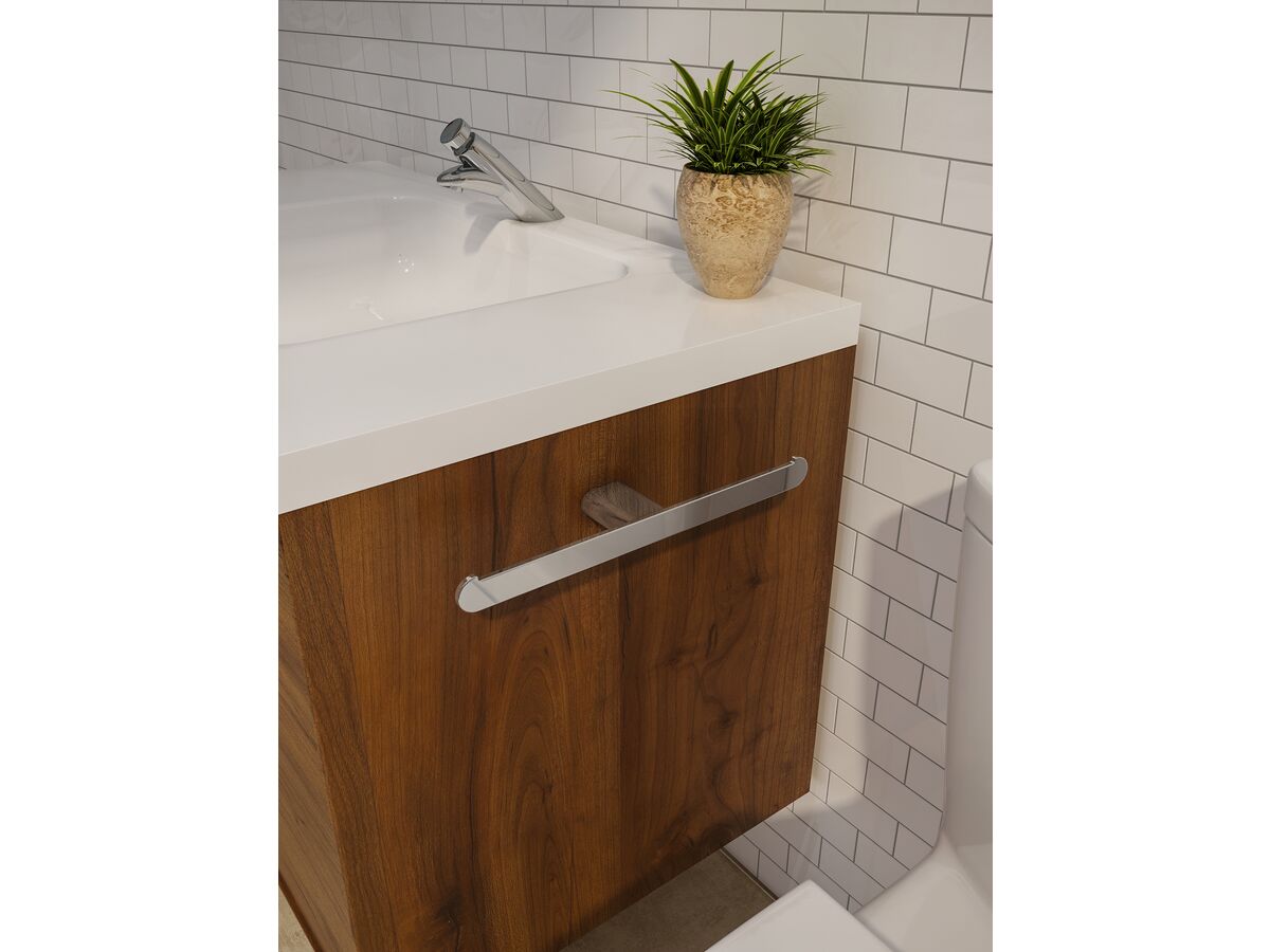 Reece Oken Double Toilet Roll Holder 300mm Chrome