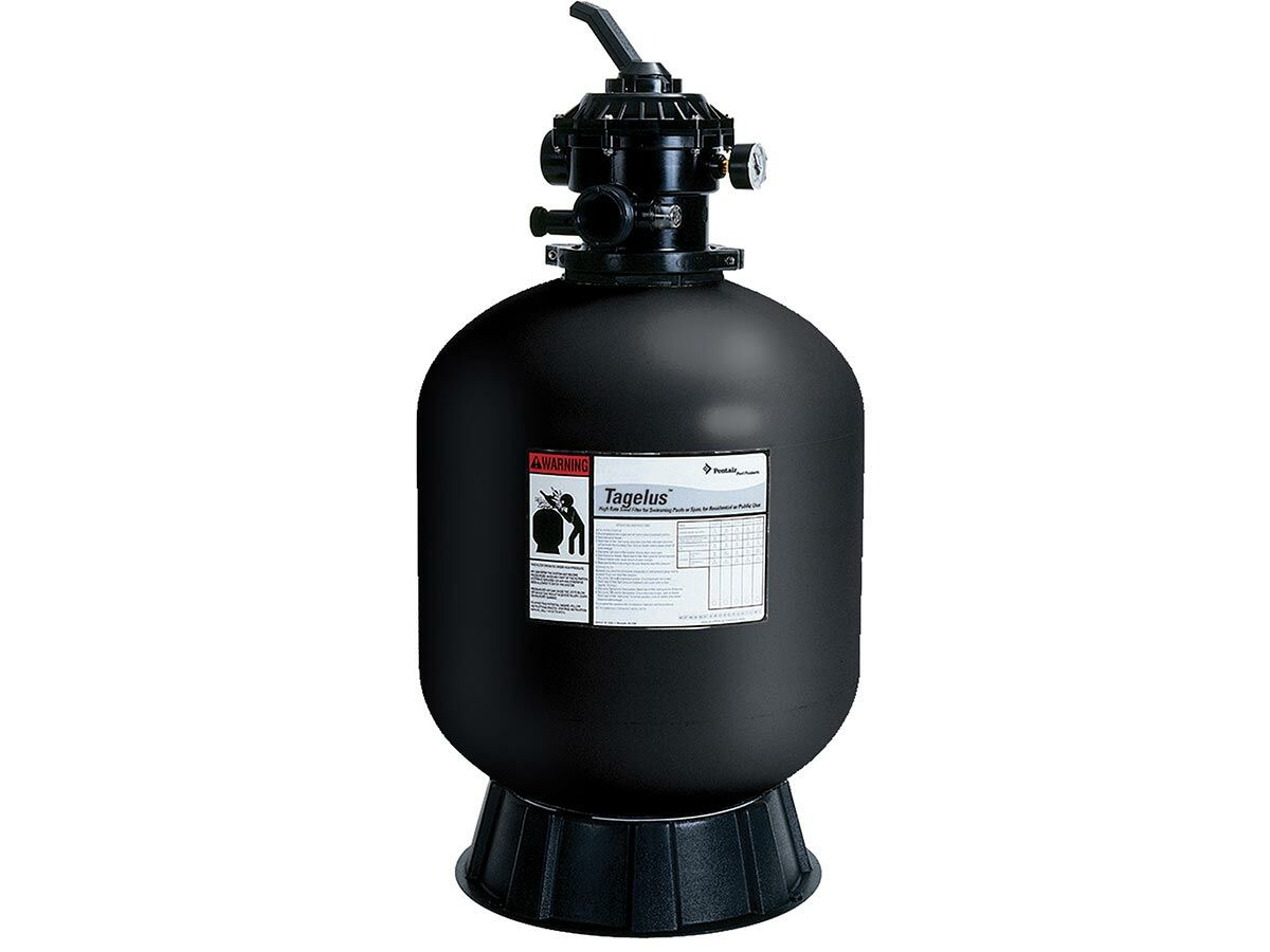 reece Pentair Tagelus Sand Filter Black TA100D