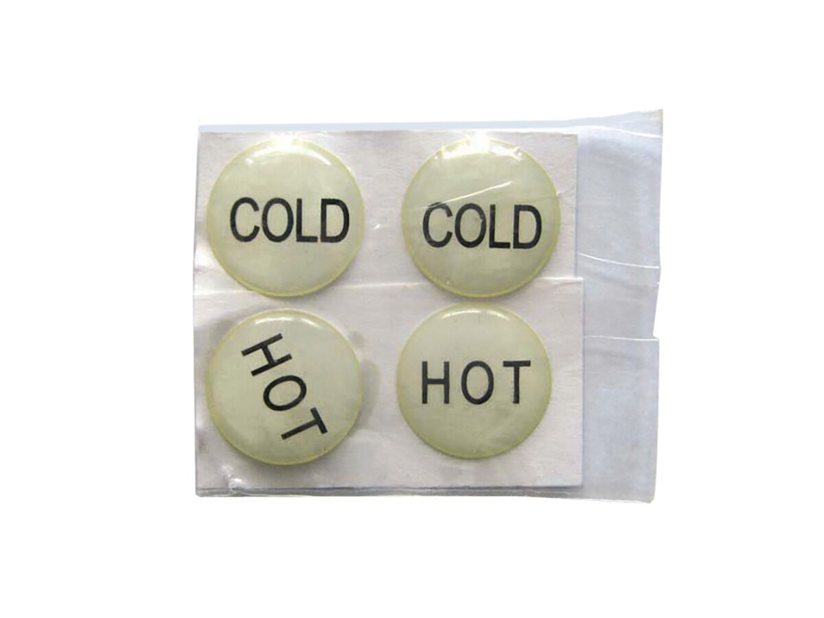 reece Performa Tap Button Indicators Hot/Cold (2)