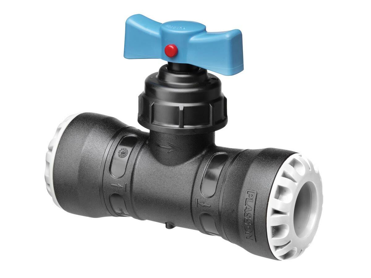 reece Plasson Pushfit Series One Stop Tap 32mm
