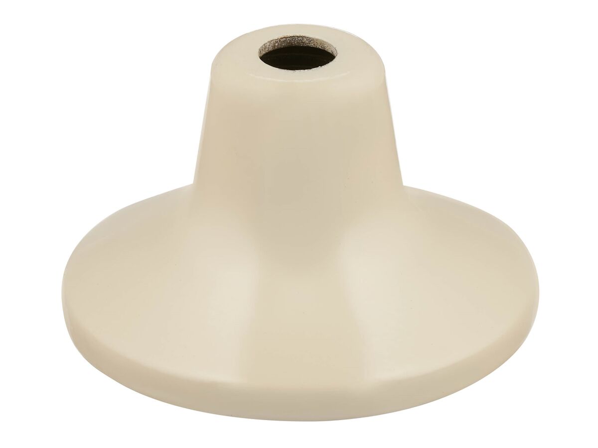 reece Posh Base/Bristol Wall Flange Almond Ivory
