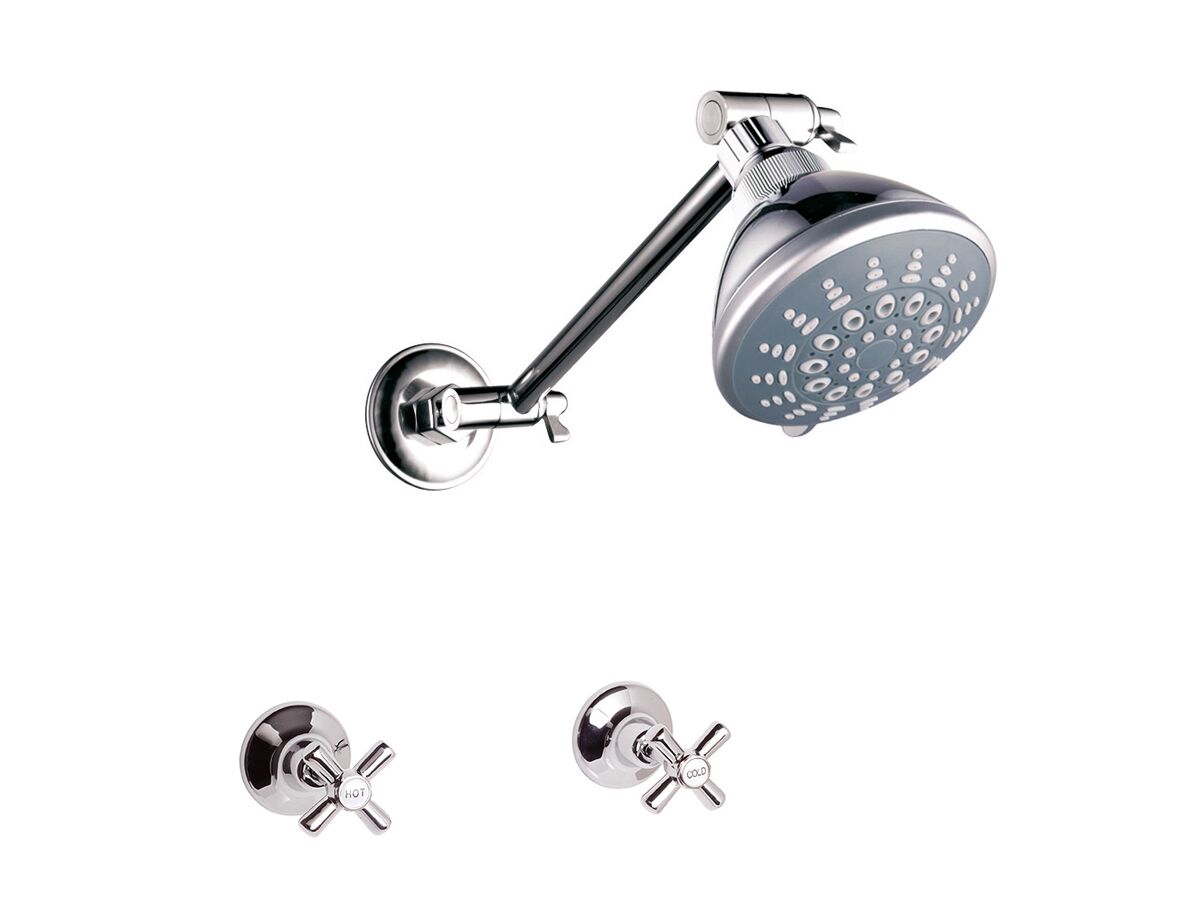 reece Posh Bristol Deluxe Shower Set Chrome (3 Star)