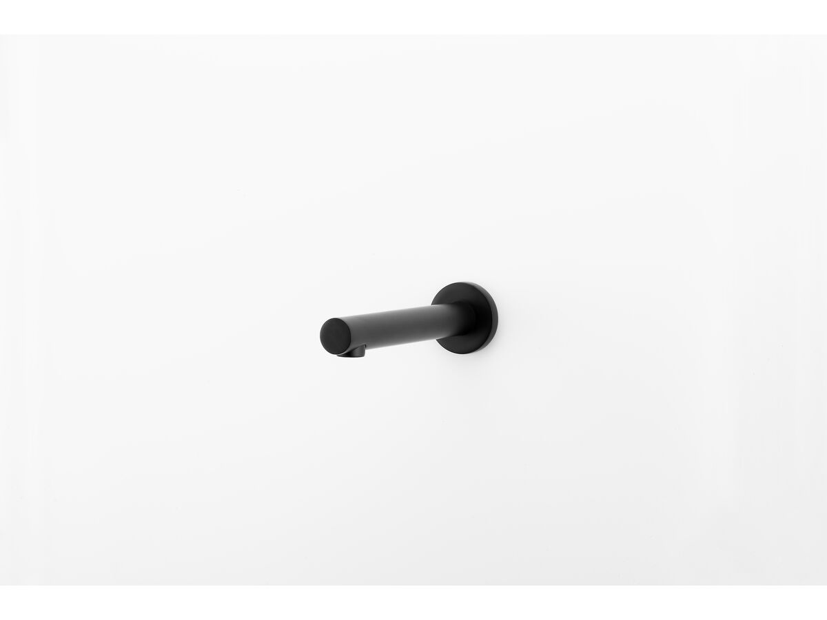 reece Posh Solus Bath Outlet 210mm Matte Black