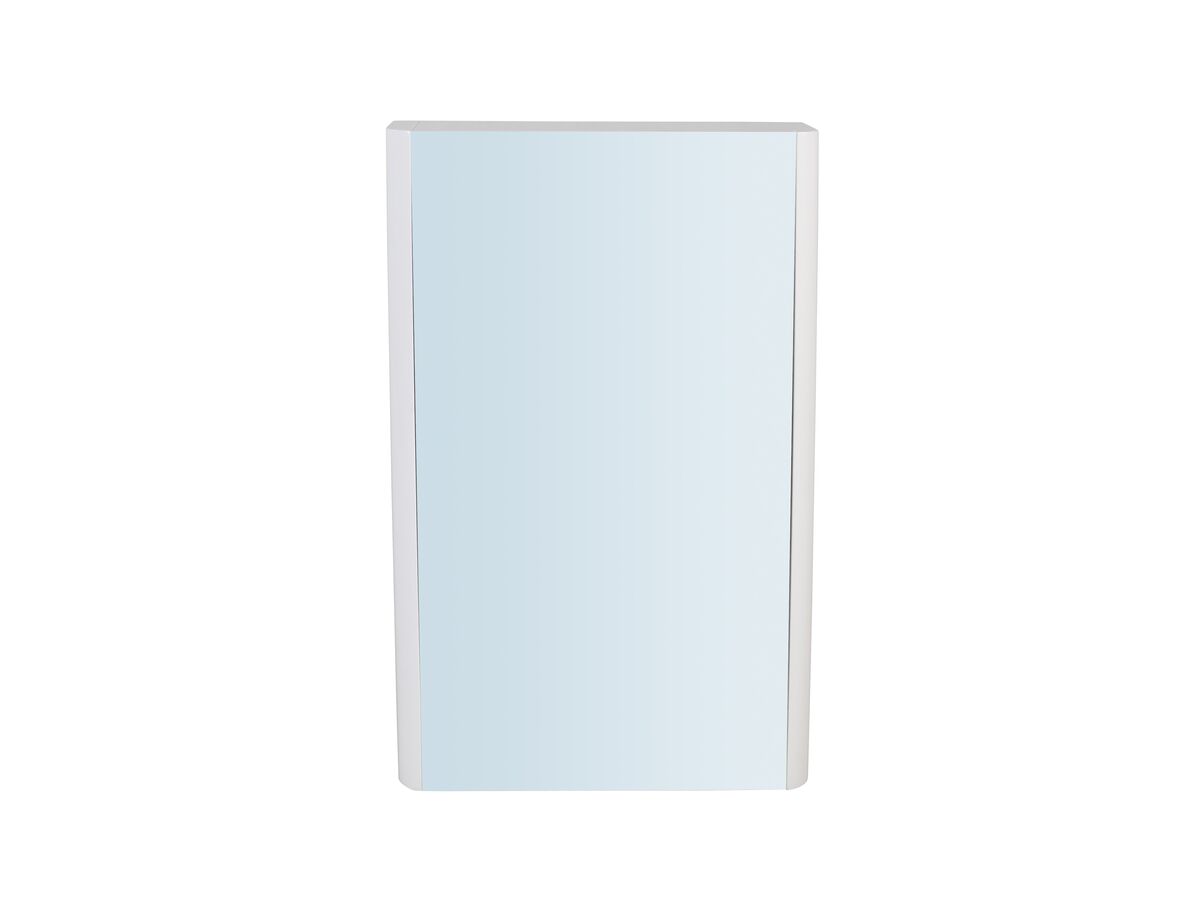 reece Posh Solus Mirror Cabinet 1 Door 500mm White