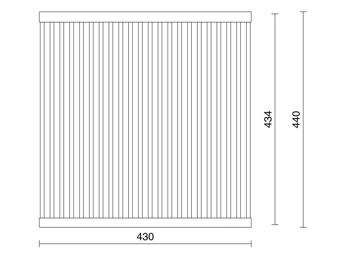 Reece Posh Solus MK3 Sink Roller Mat 440mm X 430mm