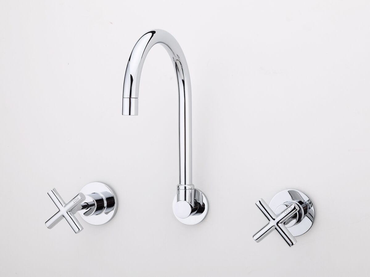 reece Posh Solus Wall Sink Set Chrome (4 Star)