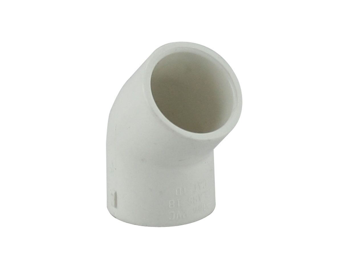 reece PVC Pressure Elbow #10 45 Degree 15mm