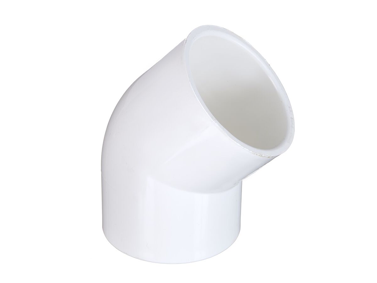 reece PVC Pressure Elbow #10 45 Degree 50mm