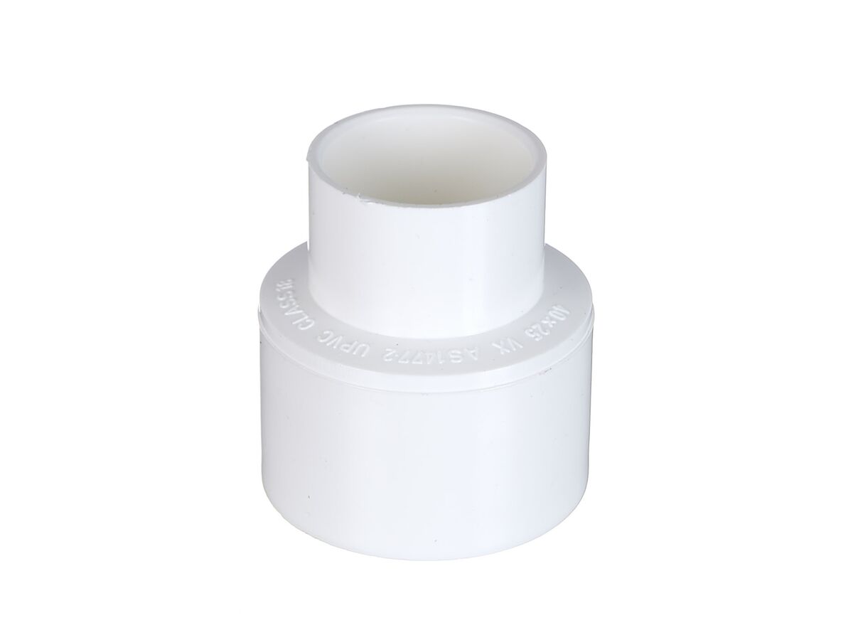 reece PVC Pressure Reducing Coupling #8 40mm x 25mm