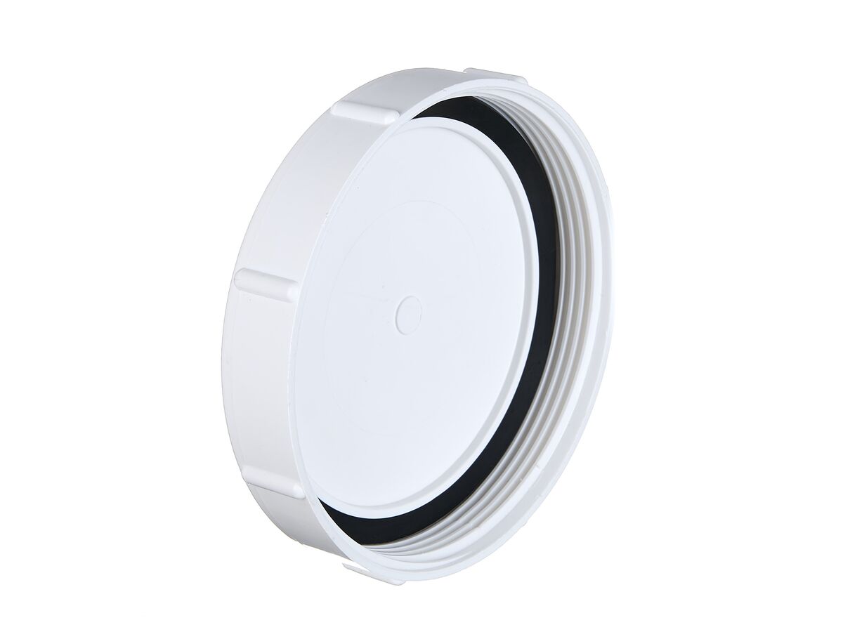reece PVC Stormwater Cap Threaded 90mm