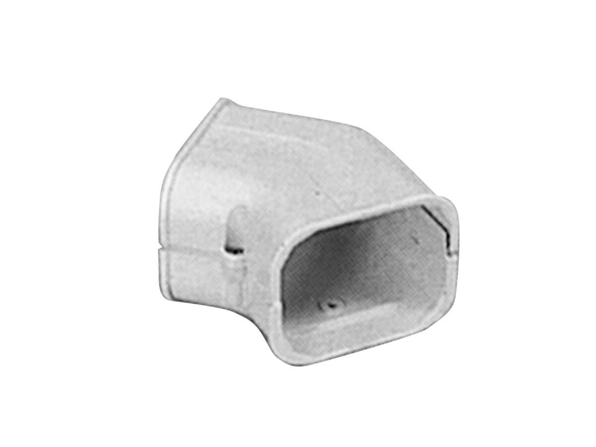 reece Quikfit Wall Hung Duct 45 Degree Elbow 80mm