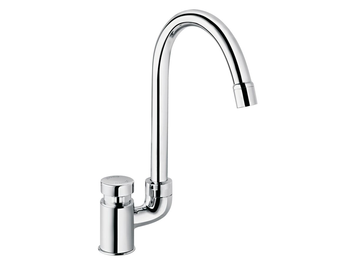 Reece RBA Gooseneck Self Closing Tap Chrome (6 Star)