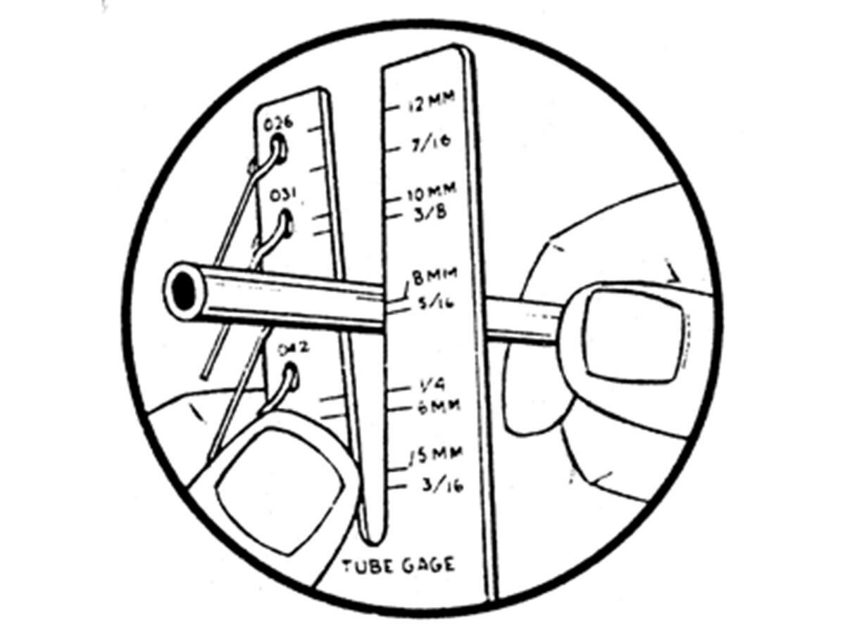 Reece Refco Capillary Tube Gauge 10971