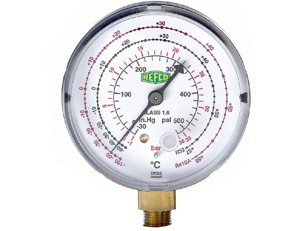 reece Refco Compound Gauge M2-255-Kpa- R32 & R410A
