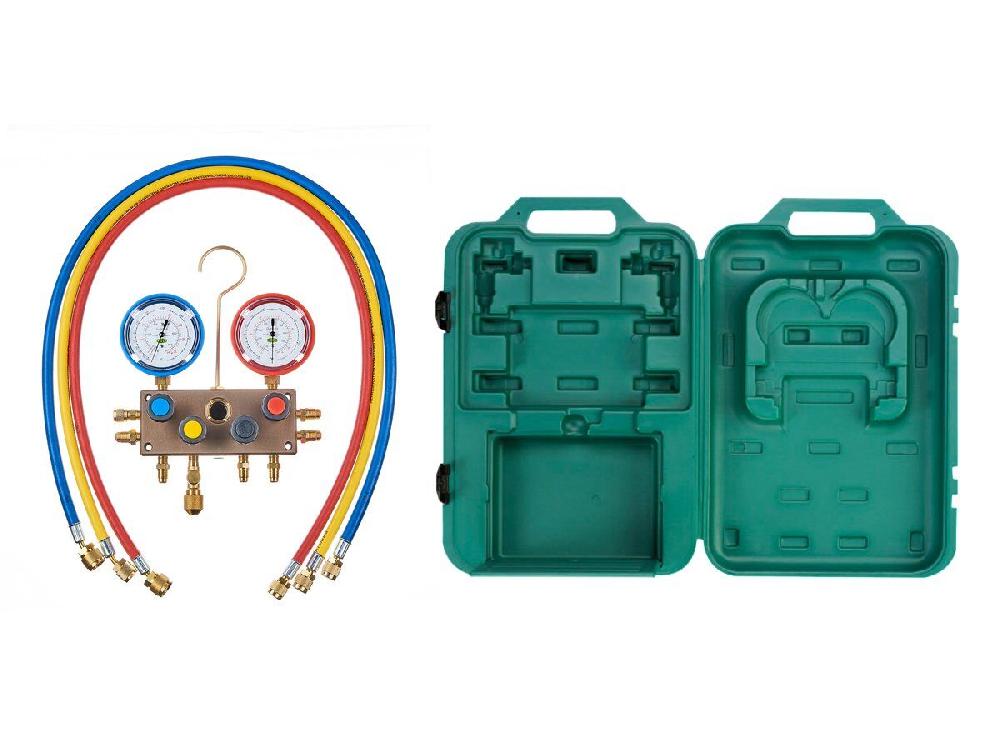 reece Refco Manifold Set 4 way M4-3-Ds- R32 & R410A